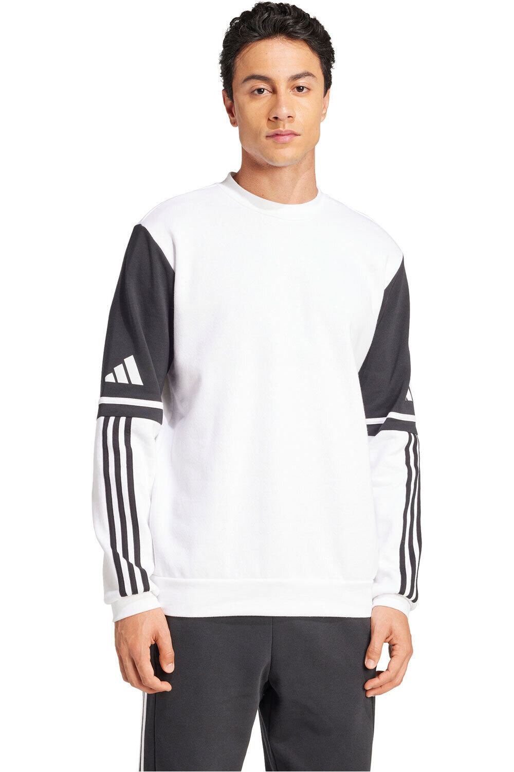 adidas sudadera hombre SQUADRA25 BLANCO vista detalle