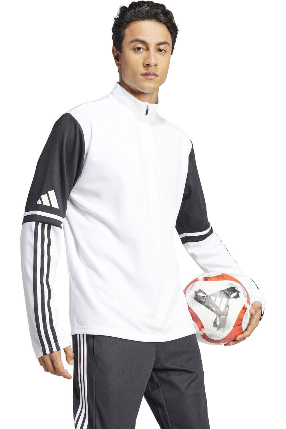 adidas sudadera hombre SQUADRA25 BLANCO vista detalle