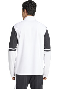 adidas sudadera hombre SQUADRA25 BLANCO vista trasera