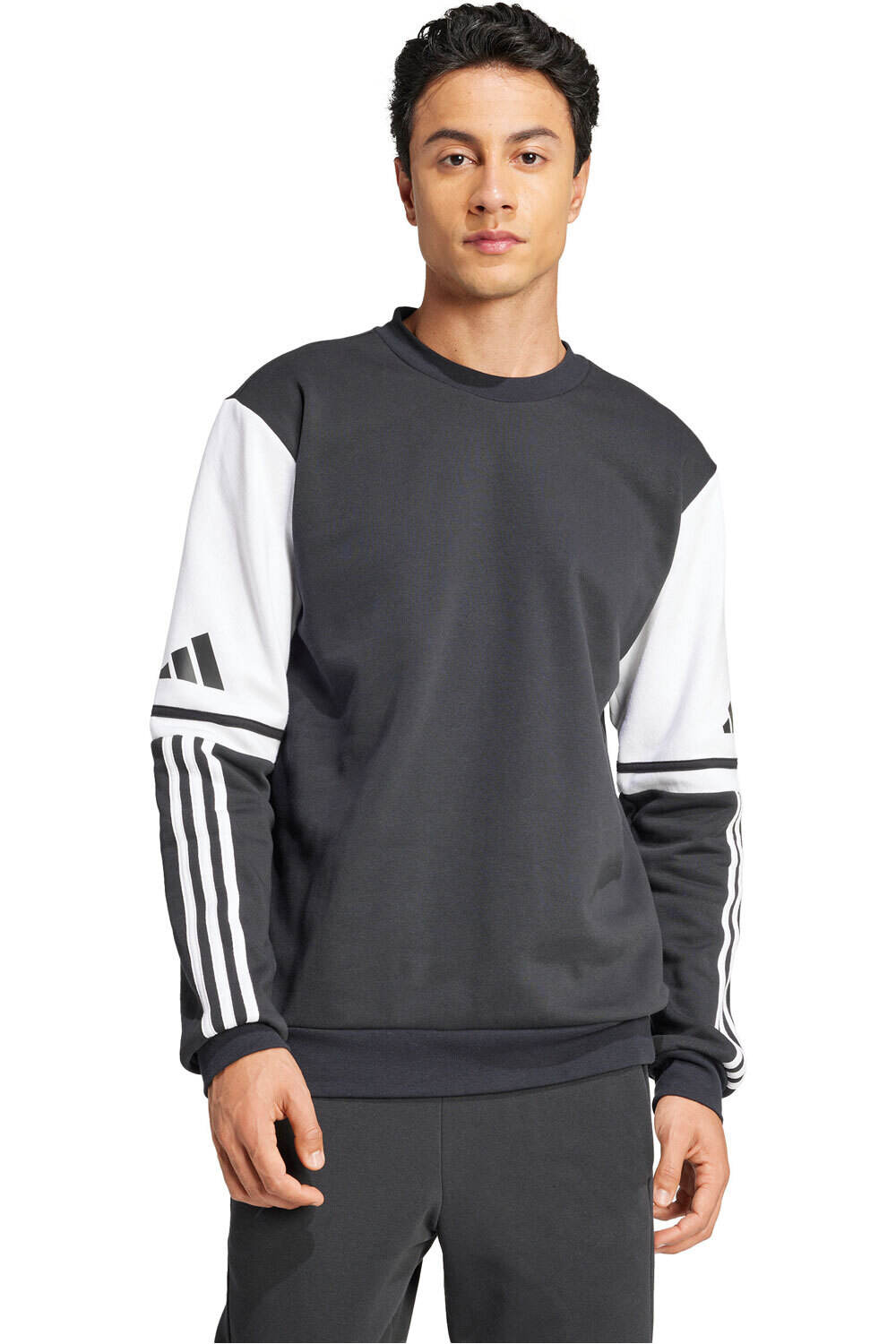adidas sudadera hombre SQUADRA25 NEGRO vista detalle
