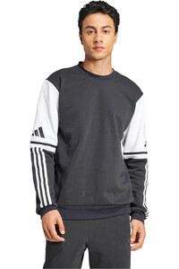 adidas sudadera hombre SQUADRA25 NEGRO vista detalle