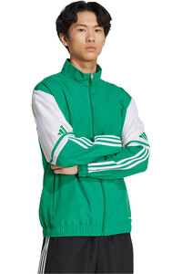 adidas sudadera hombre SQUADRA25 PRESENTATION VERDE vista detalle