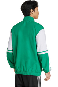 adidas sudadera hombre SQUADRA25 PRESENTATION VERDE vista trasera