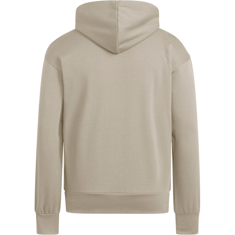adidas sudadera hombre Sudadera capucha Essentials Feelcozy GRIS 03