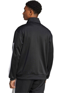 adidas sudadera hombre TIRO 3 STRIPES NEGRO vista trasera