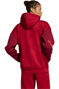 adidas sudadera hombre Z.N.E. AZUL vista trasera