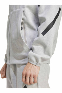 adidas sudadera hombre Z.N.E. GRIS vista detalle