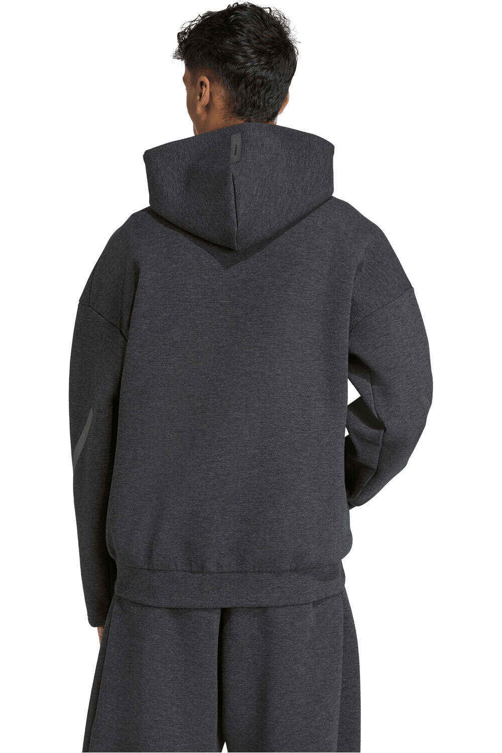 adidas sudadera hombre Z.N.E. PREMIUM NEGRO vista trasera