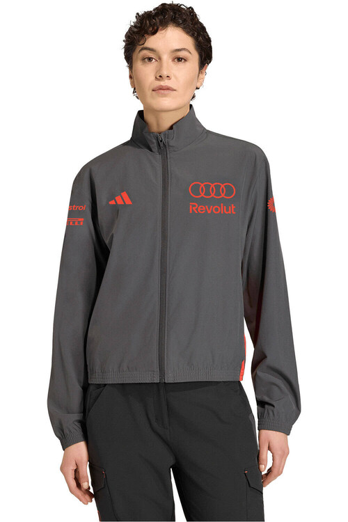 adidas sudadera mujer AUDI F1 TEAM MECHANICS NARANJA