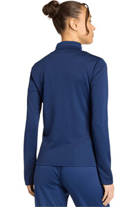 adidas sudadera mujer ENTRADA26 AZUL vista trasera