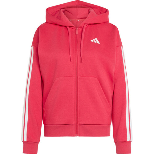 adidas sudadera mujer ESSENTIALS 3 STRIPES ROSA