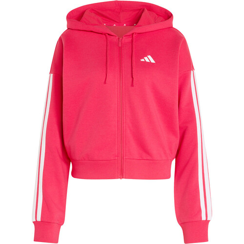 adidas sudadera mujer ESSENTIALS 3 STRIPES ROSA