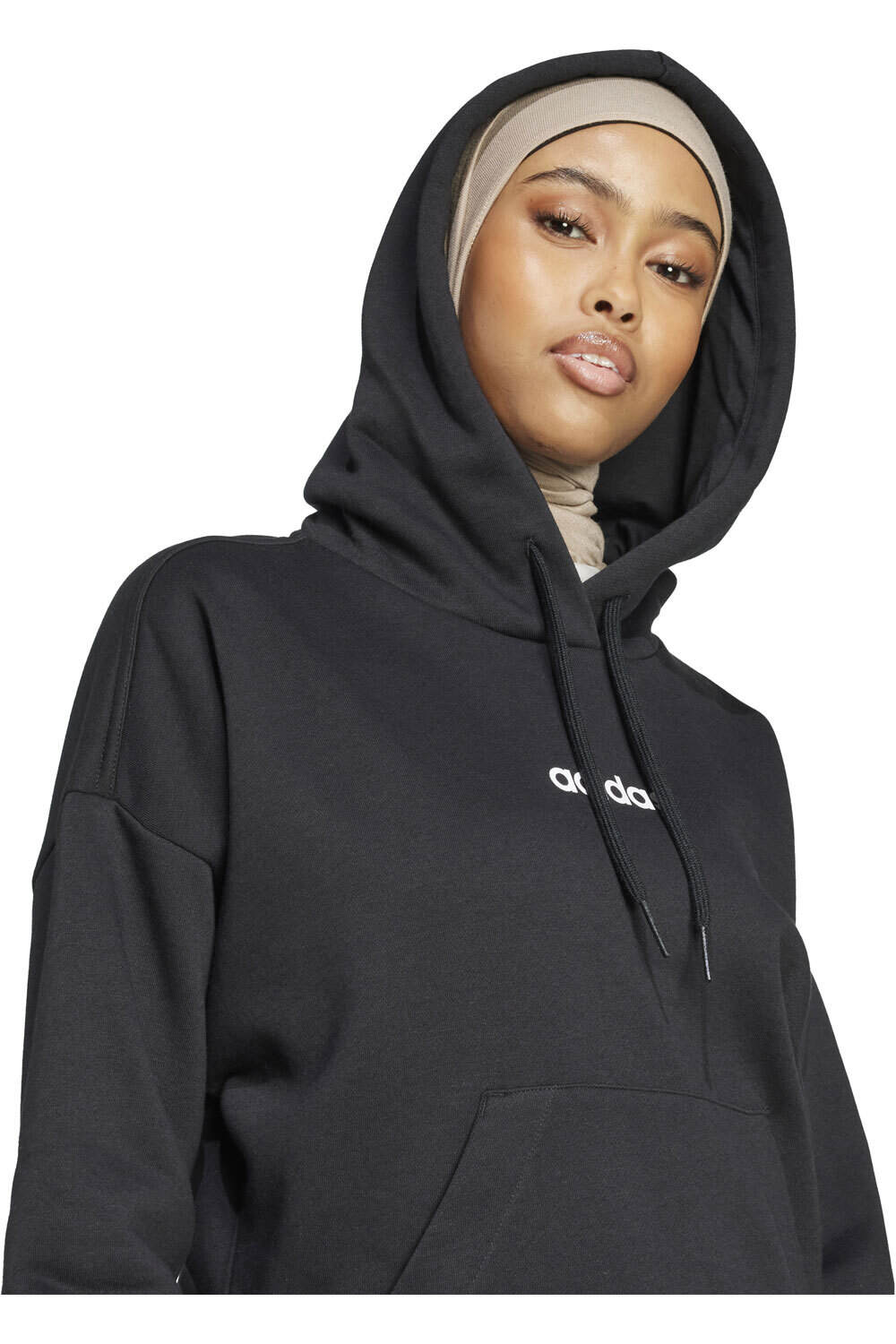 adidas sudadera mujer ESSENTIALS LINEAR NEGRO 03