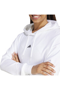 adidas sudadera mujer ESSENTIALS SMALL LOGO BLANCO 03