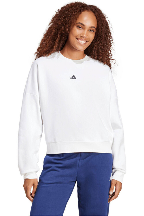 ADIDAS ESSENTIALS SMALL LOGO blanco
