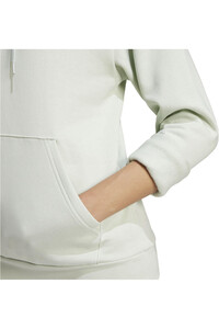 adidas sudadera mujer ESSENTIALS SMALL LOGO VERDE 03