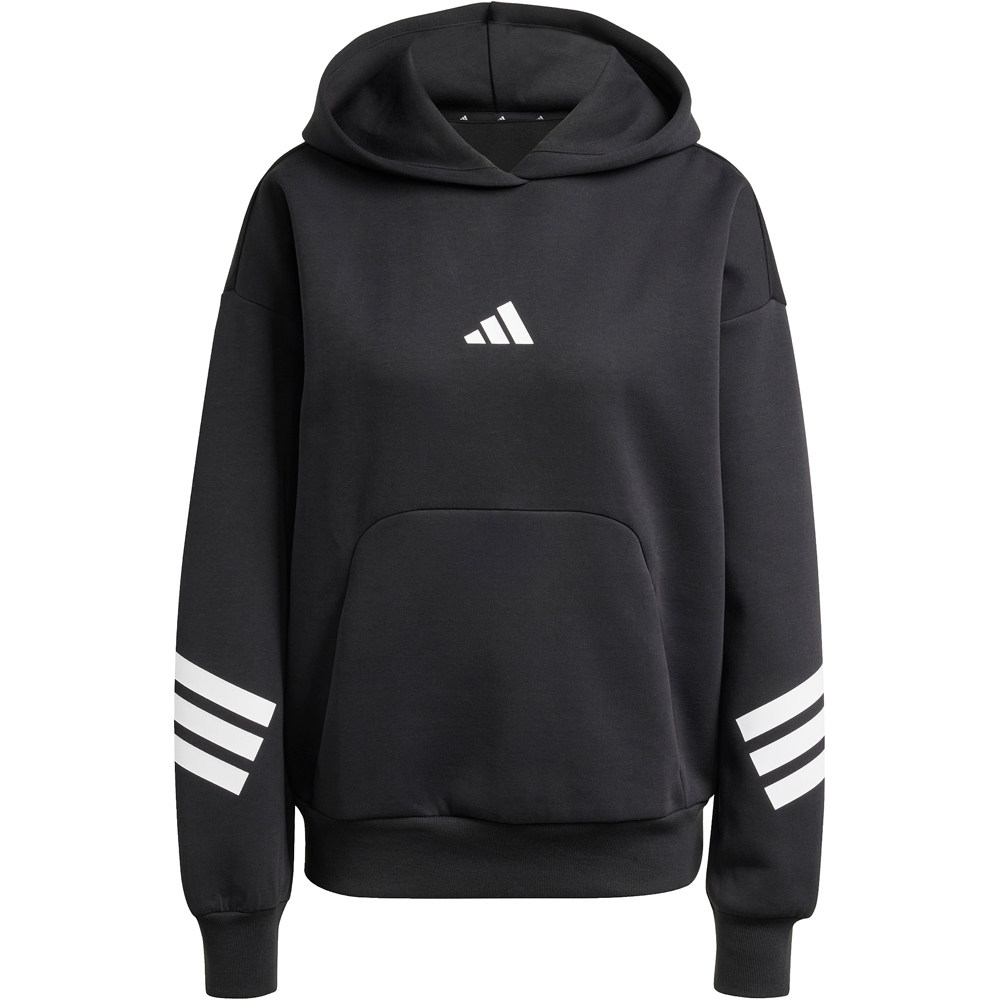 adidas sudadera mujer FUTURE ICONS 3 STRIPES NEGRO 05
