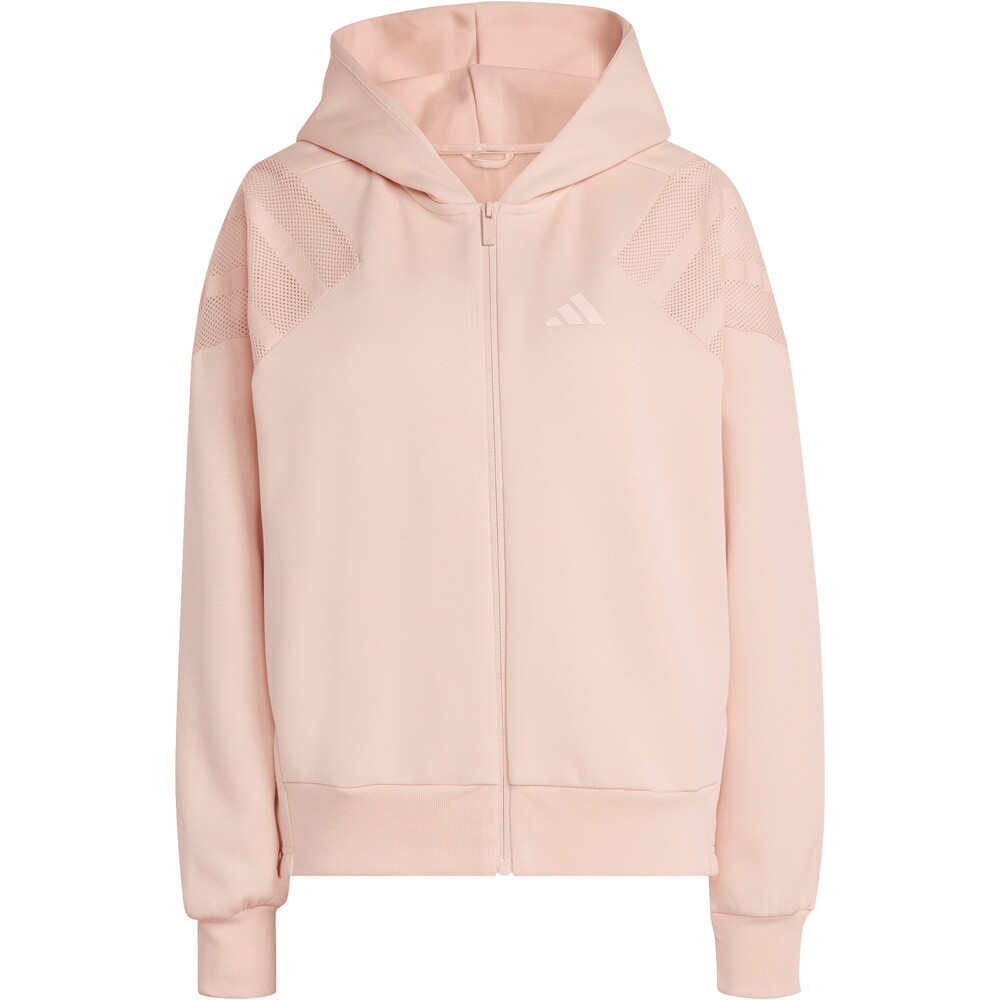 adidas sudadera mujer FUTURE ICONS 3 STRIPES ROSA 04