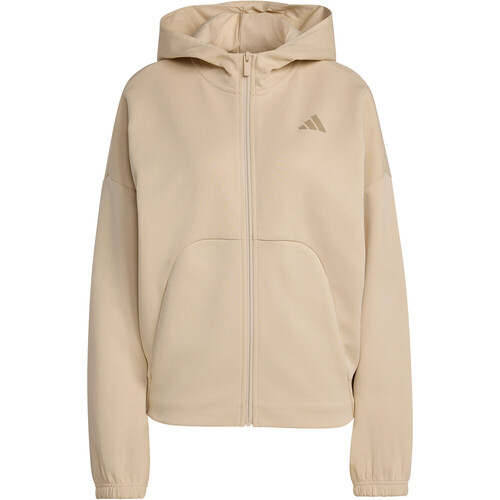 adidas sudadera mujer FUTURE ICONS SMALL LOGO MARRON