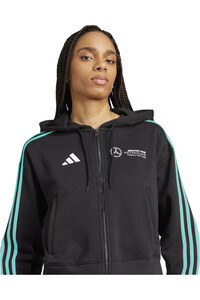 adidas sudadera mujer MERCEDES AMG PETRONAS F1 TEAM DNA NEGRO 03