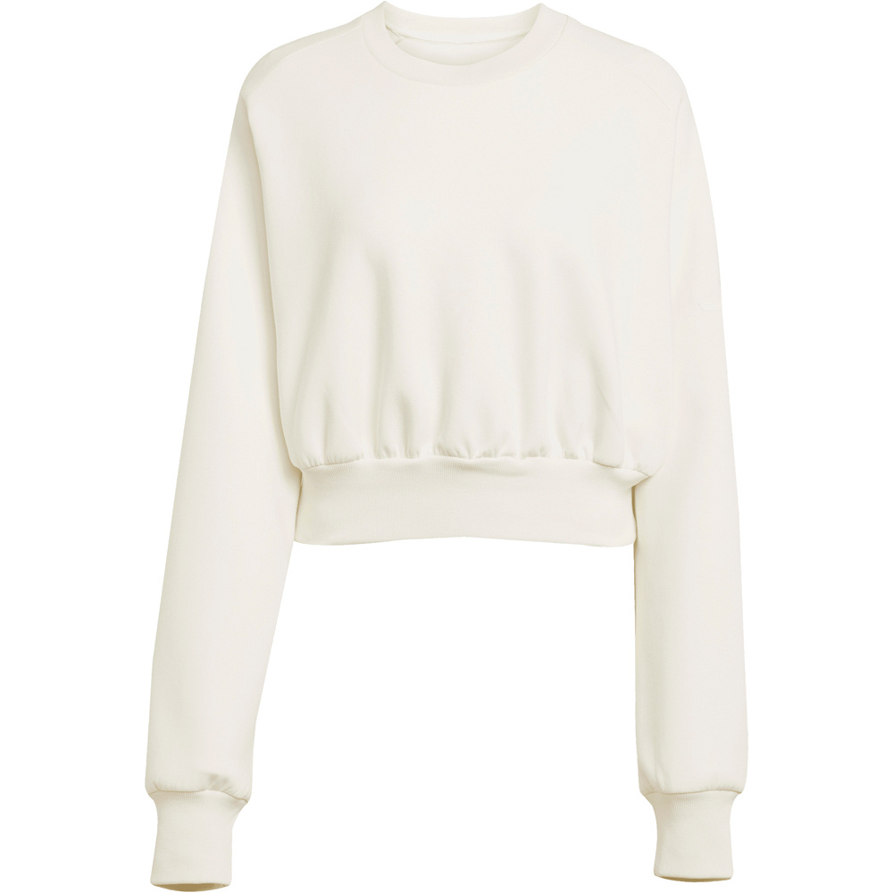 adidas sudadera mujer SOFT LUX BLANCO vista detalle