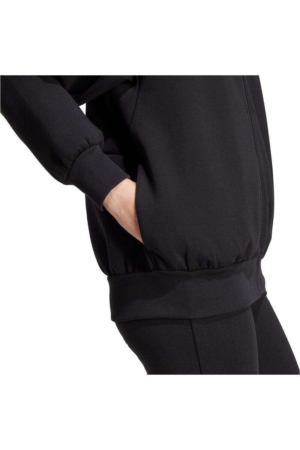 adidas sudadera mujer SOFT LUX NEGRO 03
