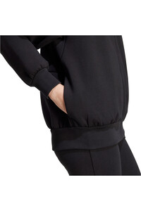 adidas sudadera mujer SOFT LUX NEGRO 03