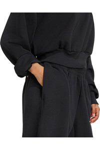 adidas sudadera mujer SOFT LUX NEGRO 04