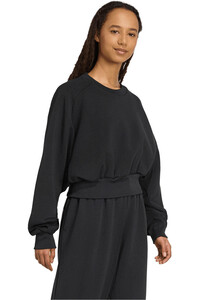 adidas sudadera mujer SOFT LUX NEGRO vista detalle