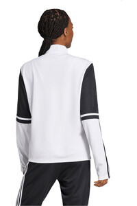 adidas sudadera mujer SQUADRA 25 BLANCO vista trasera