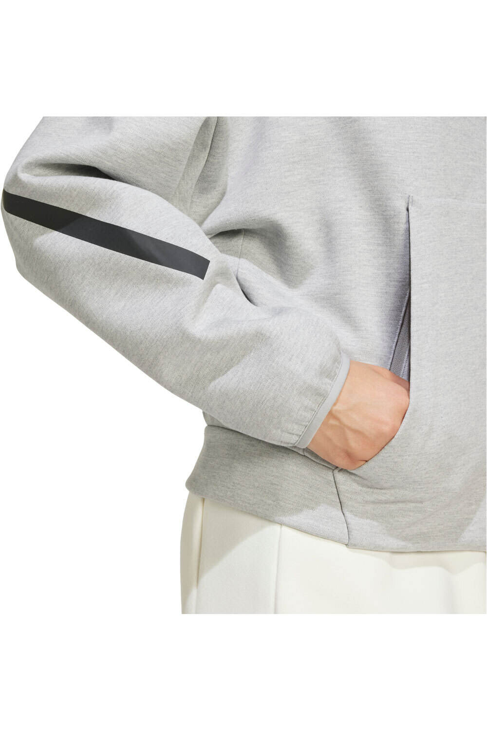 adidas sudadera mujer Z.N.E. GRIS 03