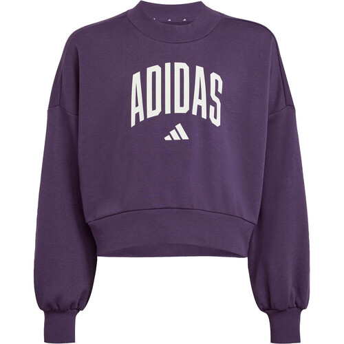 adidas sudadera niña ESSENTIALS COLLEGIATE MORADO