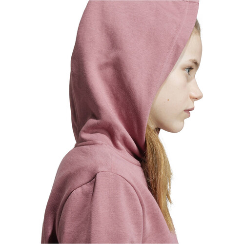 adidas sudadera niña SMALL LOGO MORADO