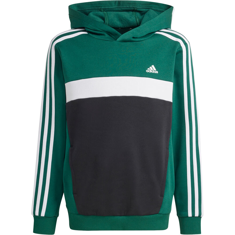 adidas sudadera niño 3 STRIPES TIBERIO VERDE 04