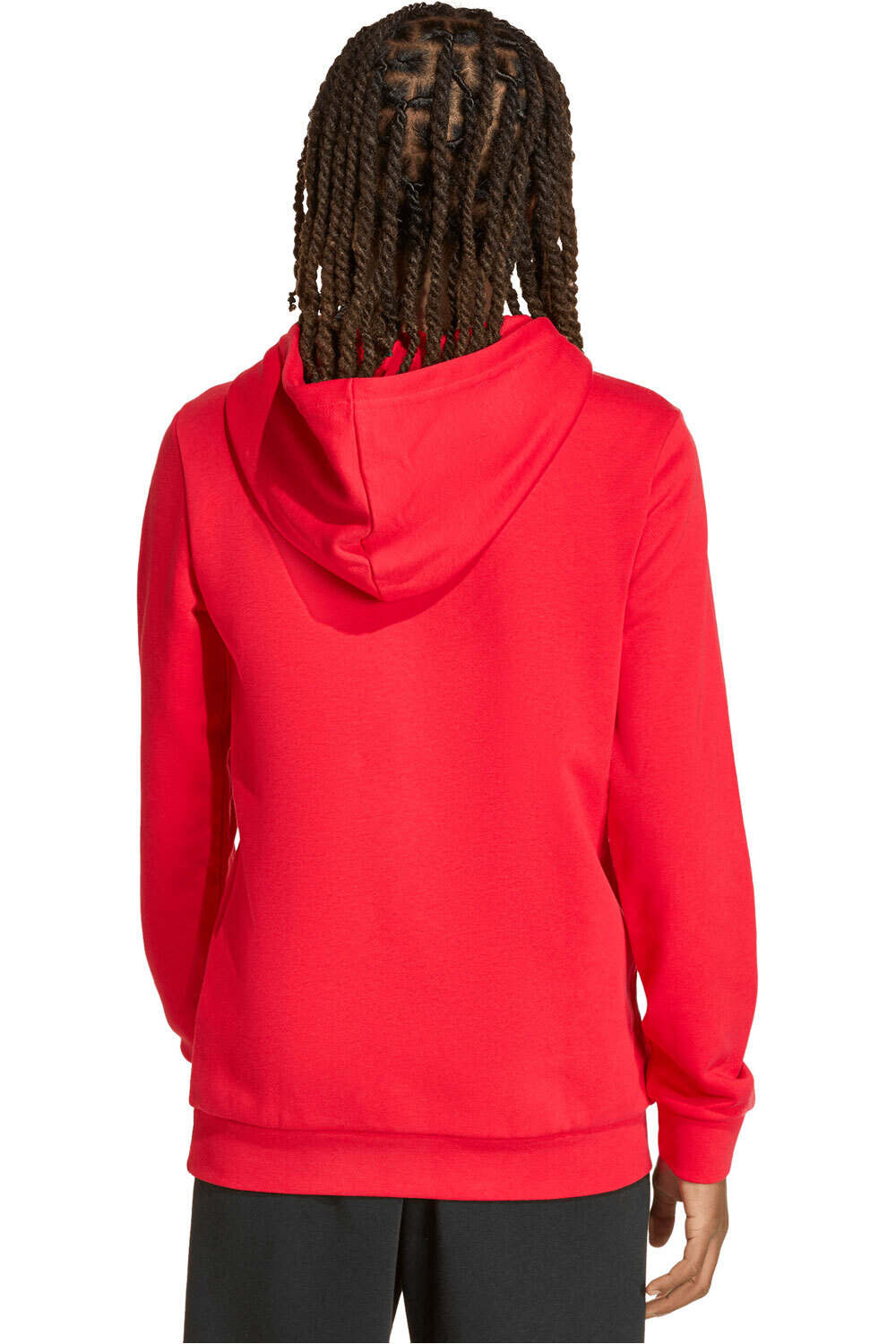 adidas sudadera niño COLLEG ROJO vista trasera