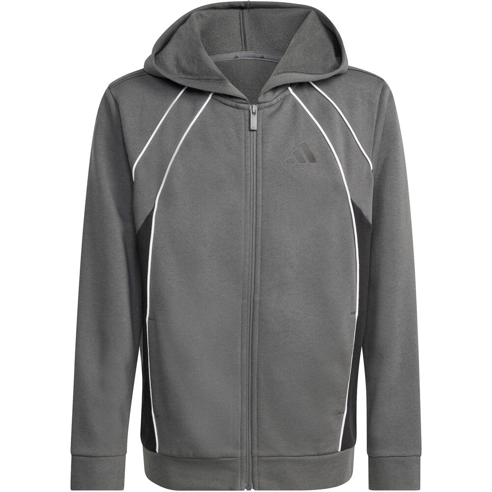 adidas sudadera niño COLOR BLOCK GRIS 04