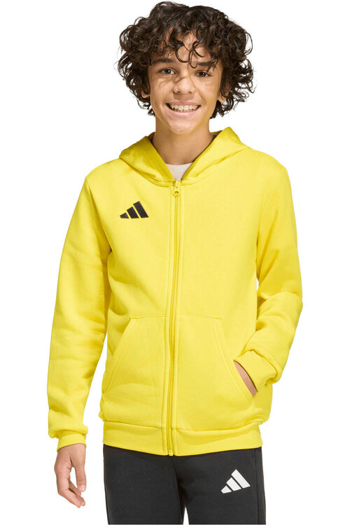adidas sudadera niño ENTRADA26 AMARILLO