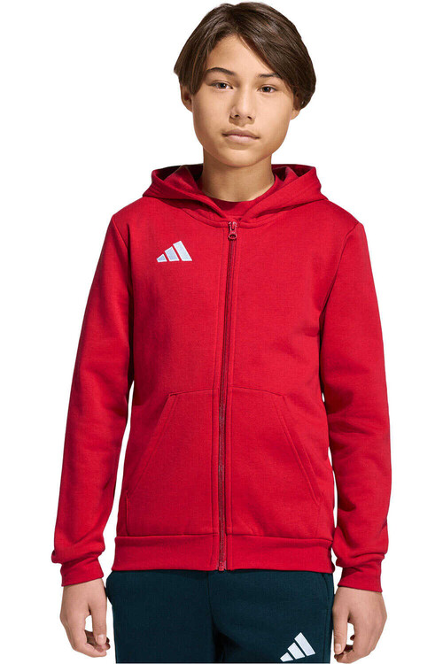 adidas sudadera niño ENTRADA26 ROJO