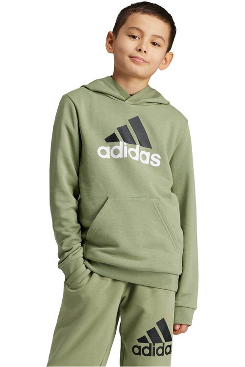 adidas sudadera niño ESSENTIALS BIG LOGO VERDE