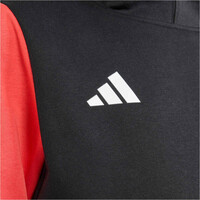 adidas sudadera niño F50 NEGRO vista detalle