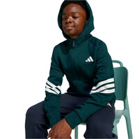 adidas sudadera niño FUTURE ICONS 3 STRIPES NEGRO 03