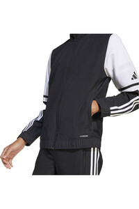 adidas sudadera niño SQUADRA25 PRESENTATION NEGRO 03
