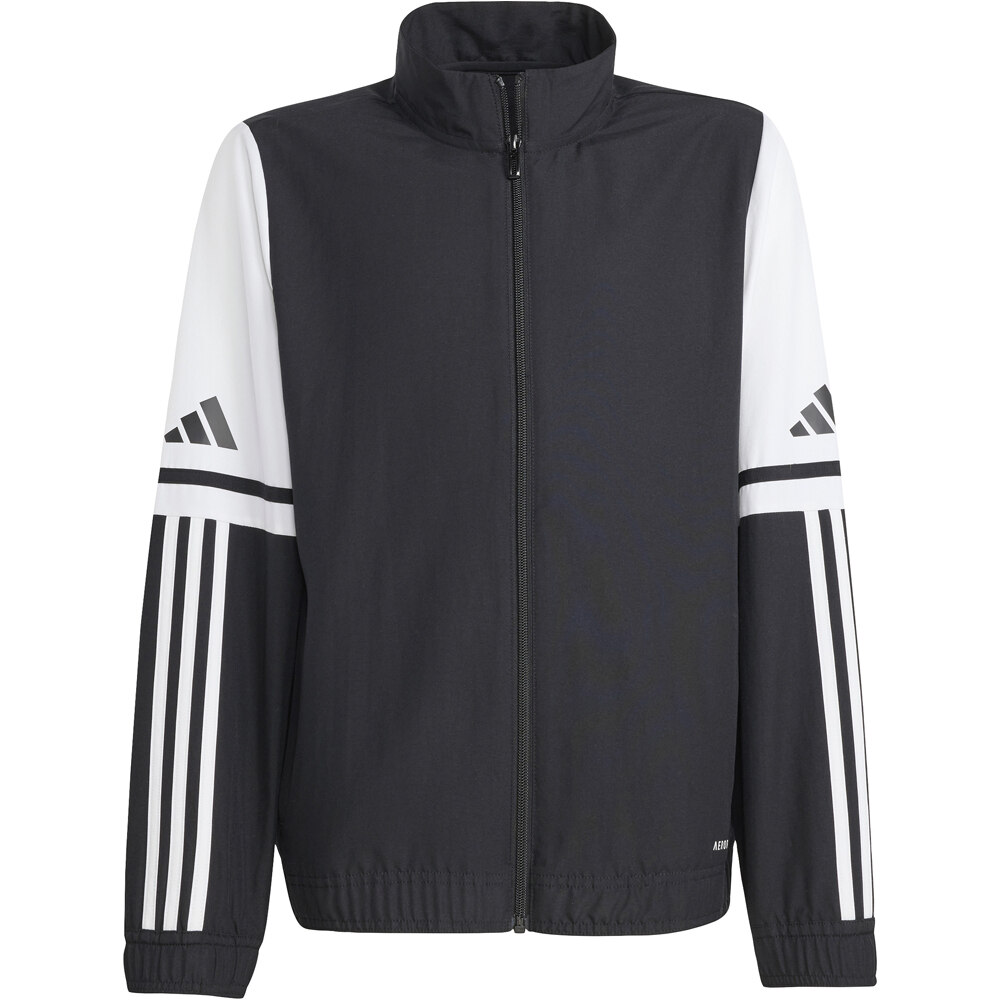 adidas sudadera niño SQUADRA25 PRESENTATION NEGRO 04