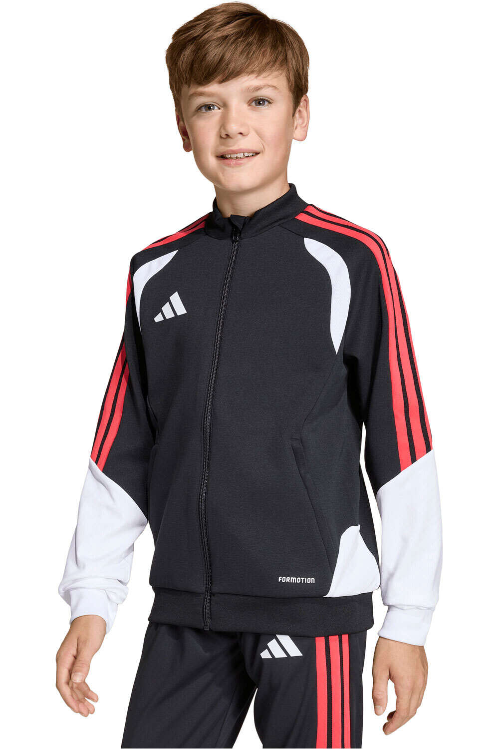 adidas sudadera niño TIRO 26 COMPETITION NEGRO vista frontal