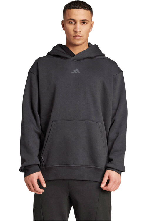 adidas sudaderas deportivas hombre PRIMELIFT WORKOUT OVERSIZE NEGRO