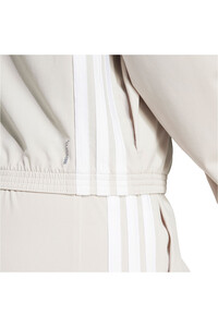 adidas sudaderas deportivas mujer ESSENTIALS WOVEN WARM-UP 3 STRIPES AZUL 03