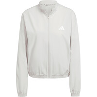 adidas sudaderas deportivas mujer ESSENTIALS WOVEN WARM-UP 3 STRIPES AZUL 04
