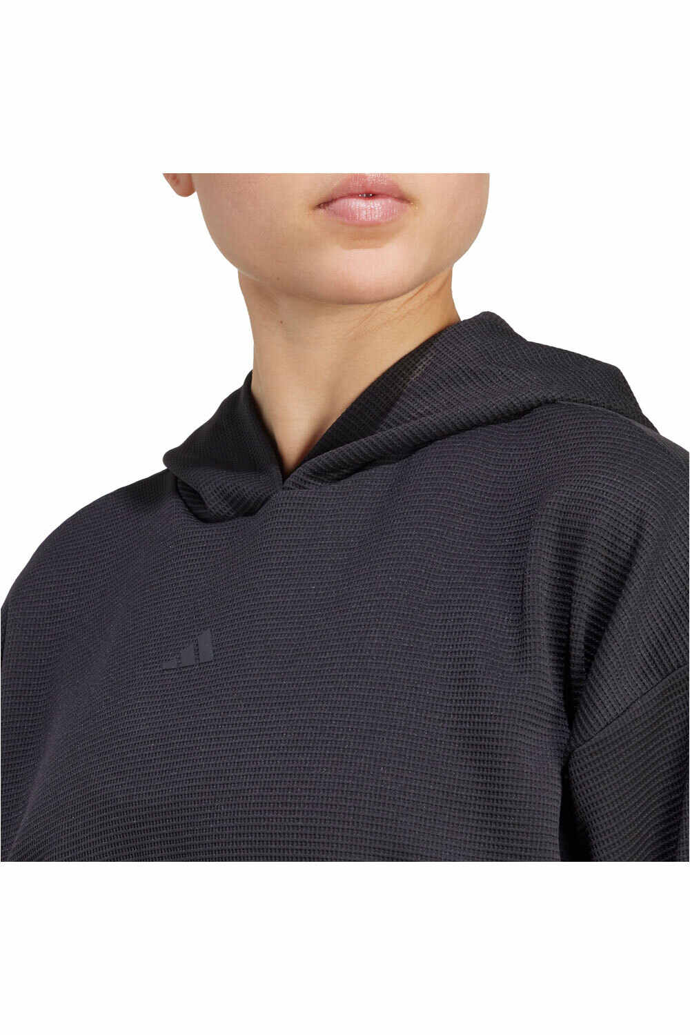 adidas sudaderas deportivas mujer YOGA POUREMOTION NEGRO vista detalle