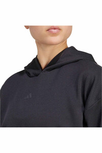 adidas sudaderas deportivas mujer YOGA POUREMOTION NEGRO vista detalle
