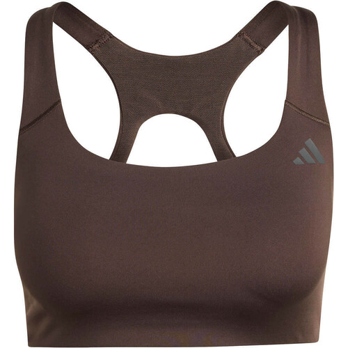 adidas sujetadores deportivos IMPACTO MEDIO OPTIME MARRON